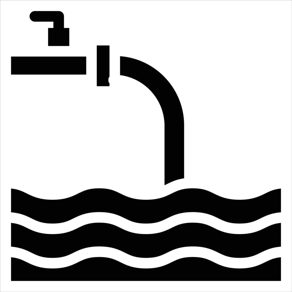 water pollution bin reycle icon for download vector