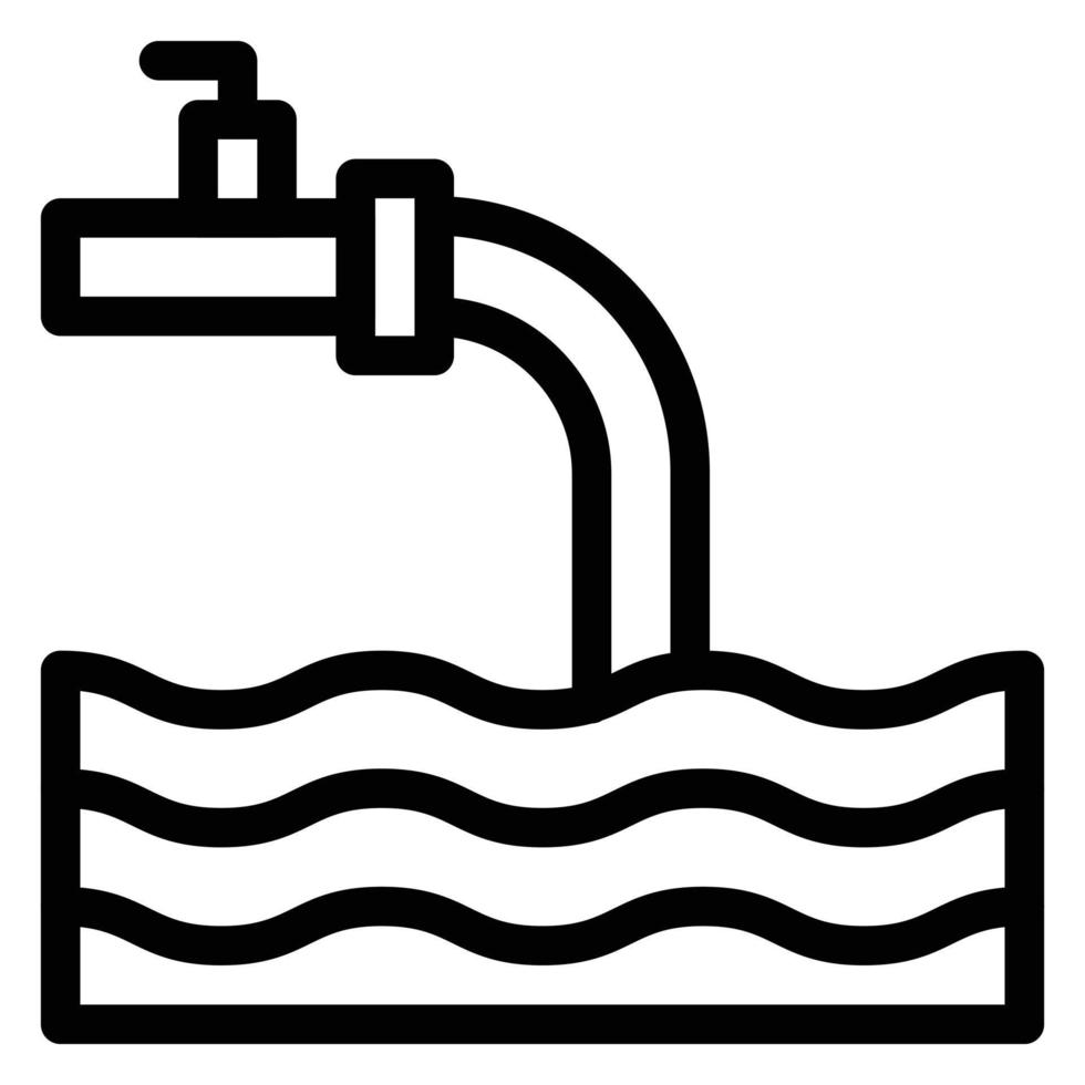 water pollution bin reycle icon for download vector