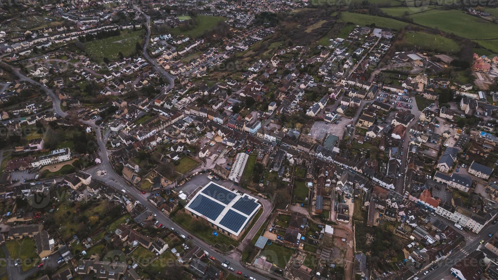 Aerial view of neighbourhood photo