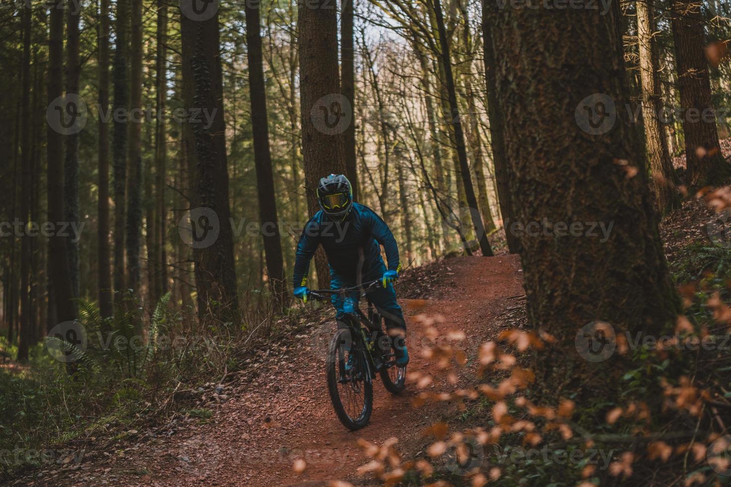 The Mountain biker photo