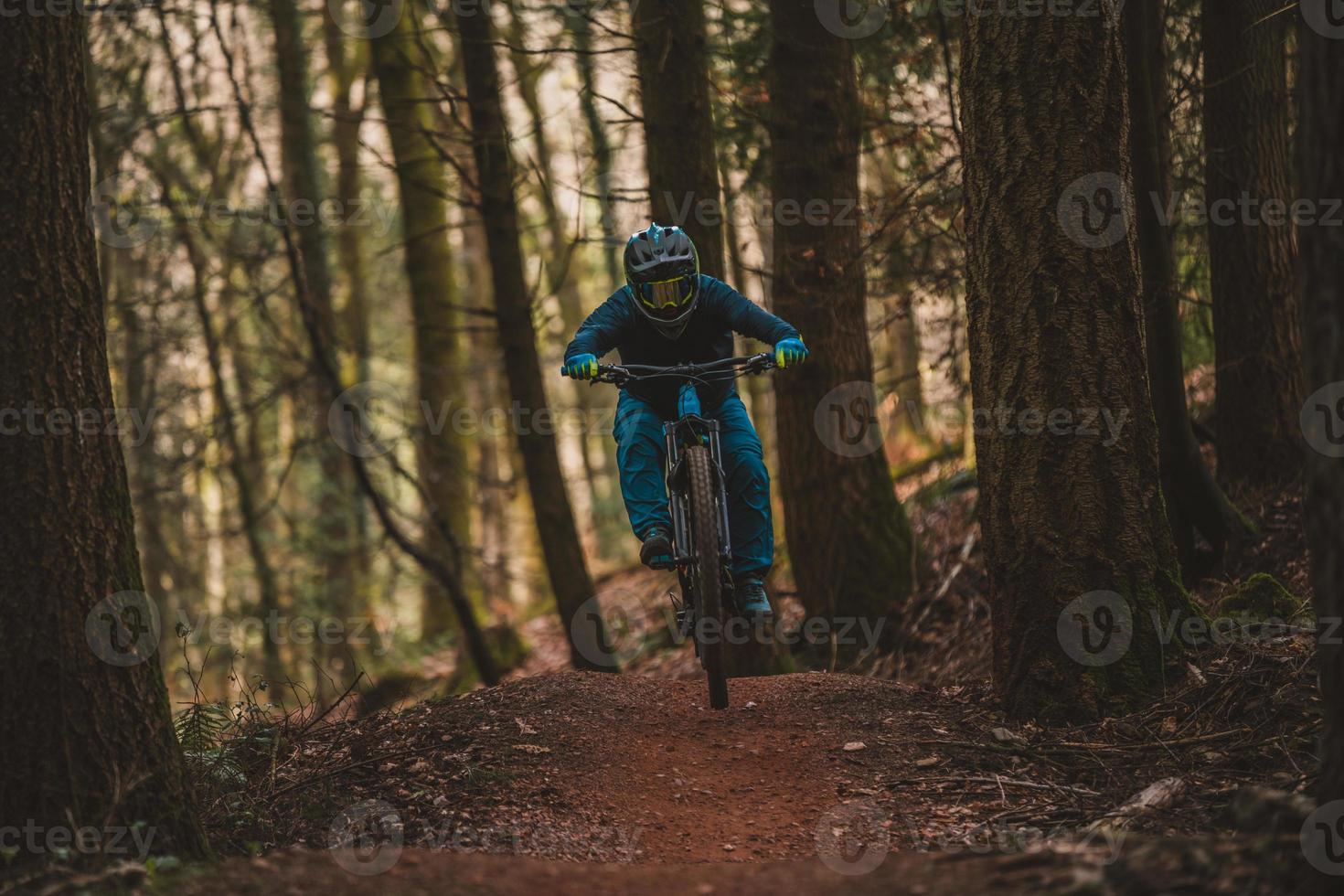 The Mountain biker photo