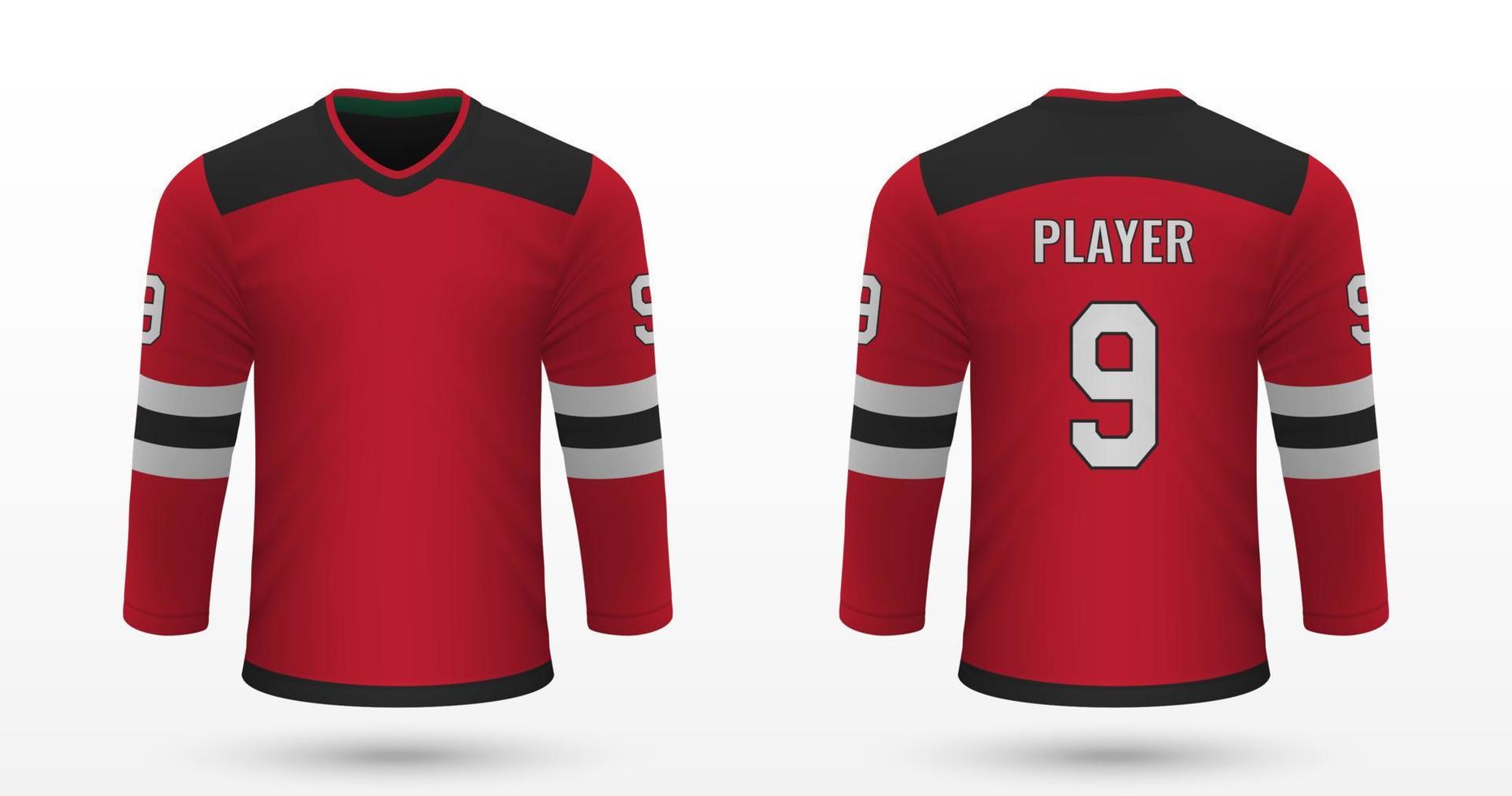 Realistic sport shirt vector