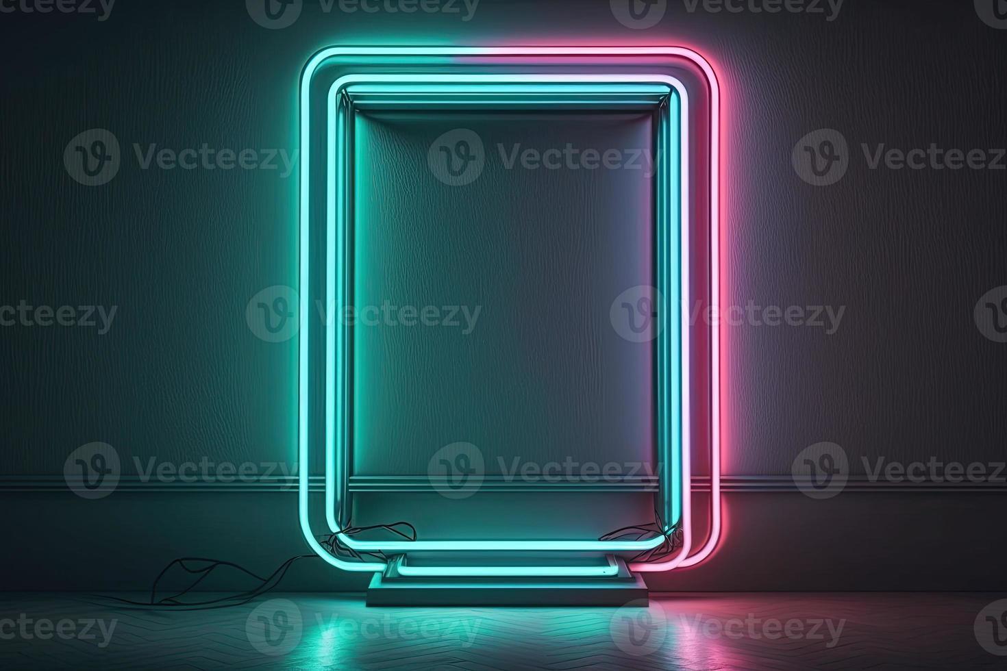 Shiny LED Lamp Element with Abstract Shape Design photo