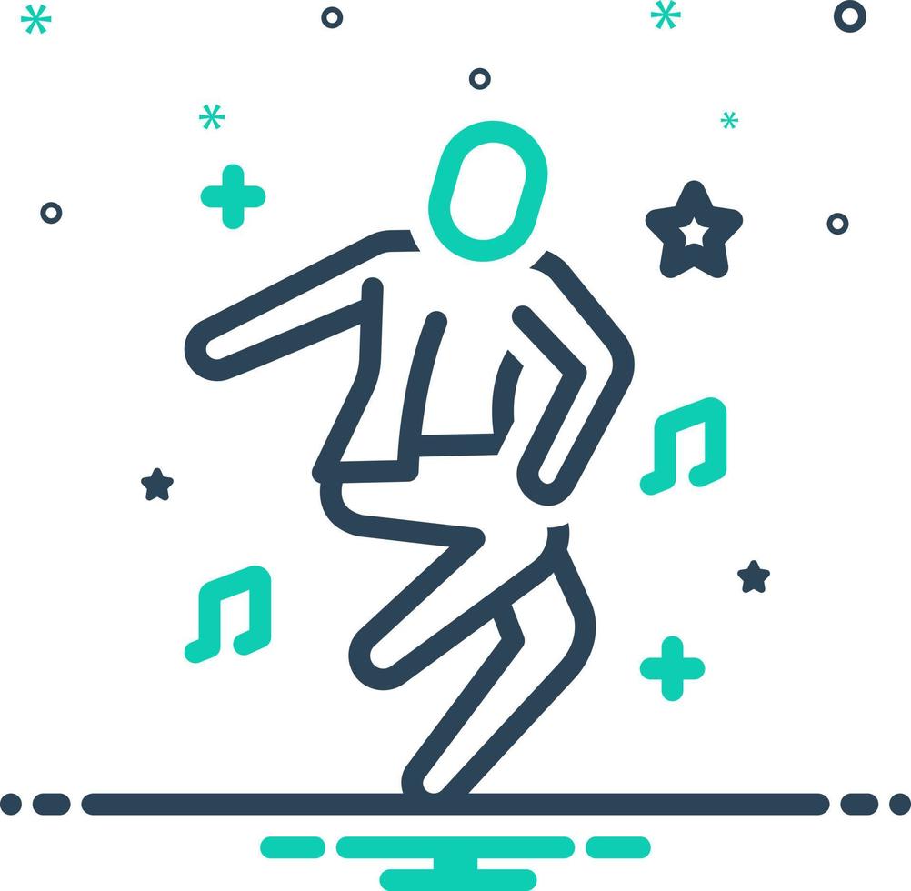 mix icon for delight vector