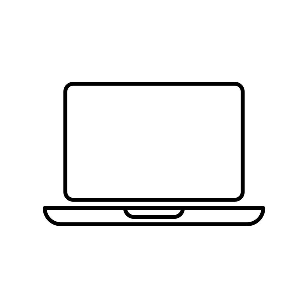 Laptop icon vector design templates