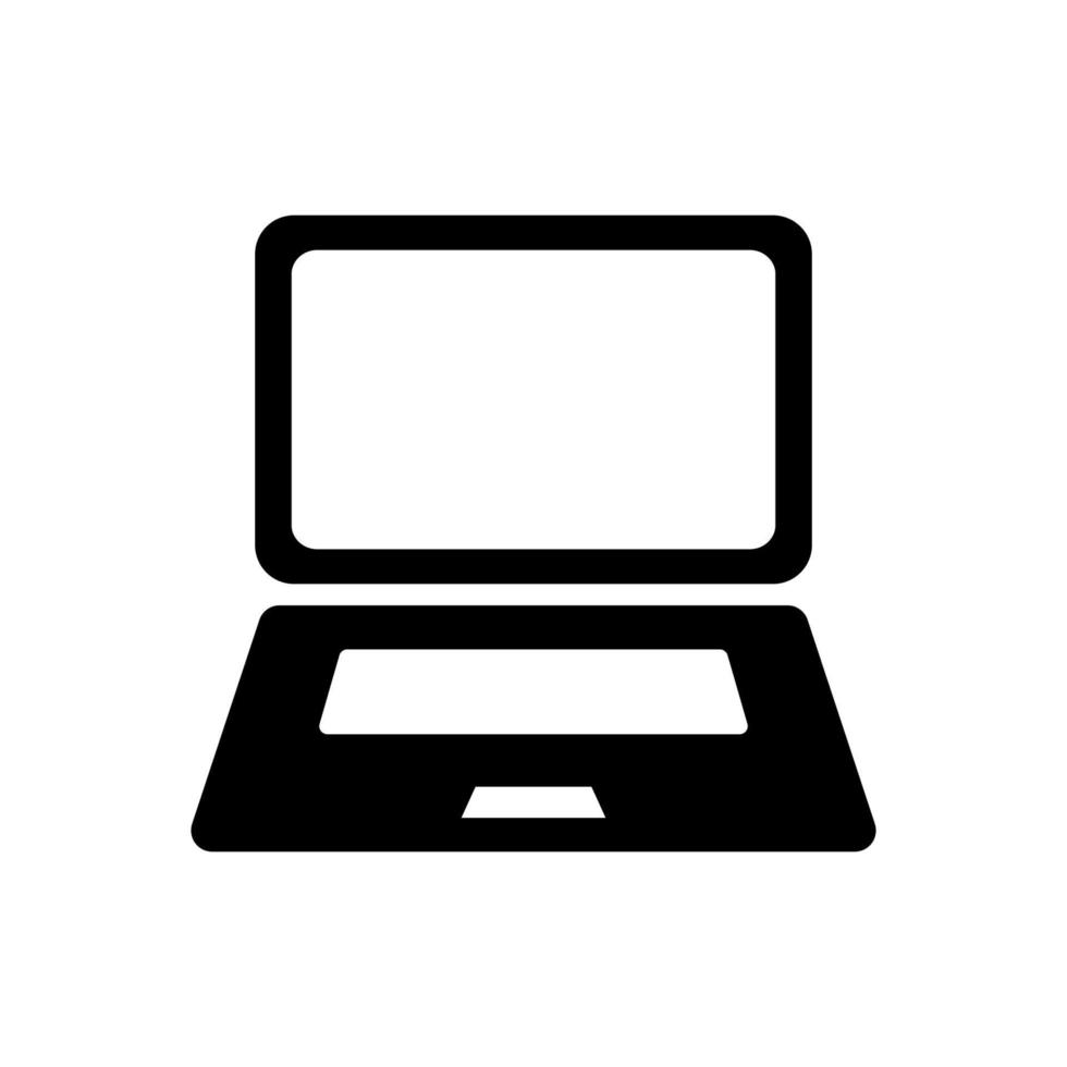 Laptop icon vector design templates