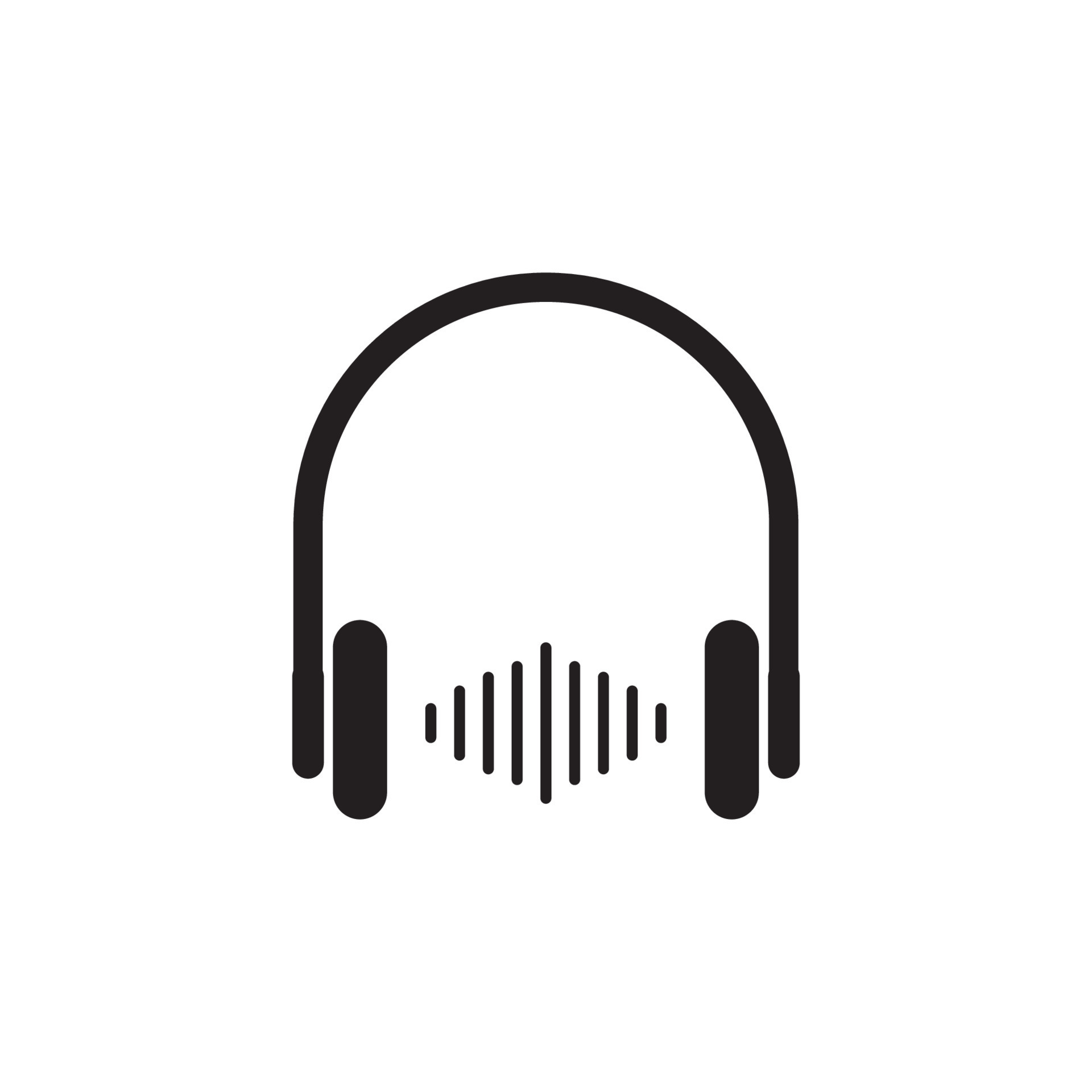 Headphones icon vector design templates 21831170 Vector Art at Vecteezy