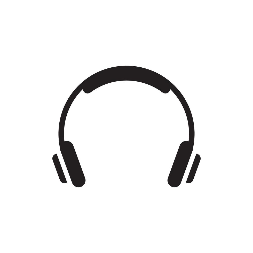 Headphones icon vector design templates