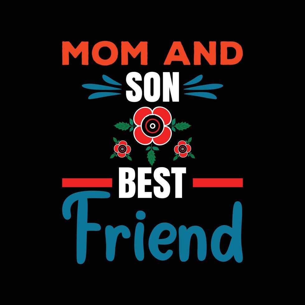 MOTHER'S DAY T-SHIRT DESIGN vector