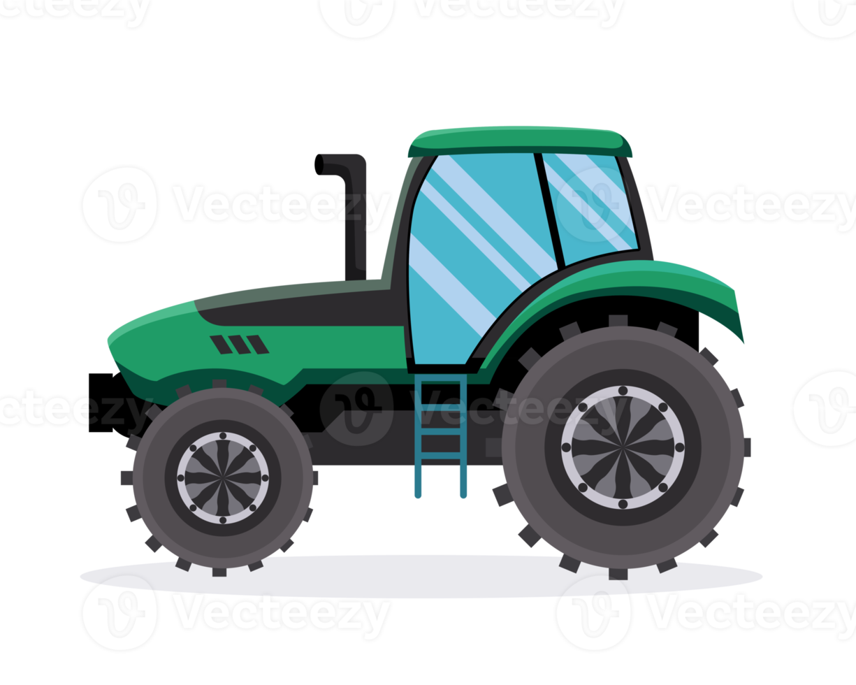 Traktor Wagen. Bauernhof Konzept Illustration png