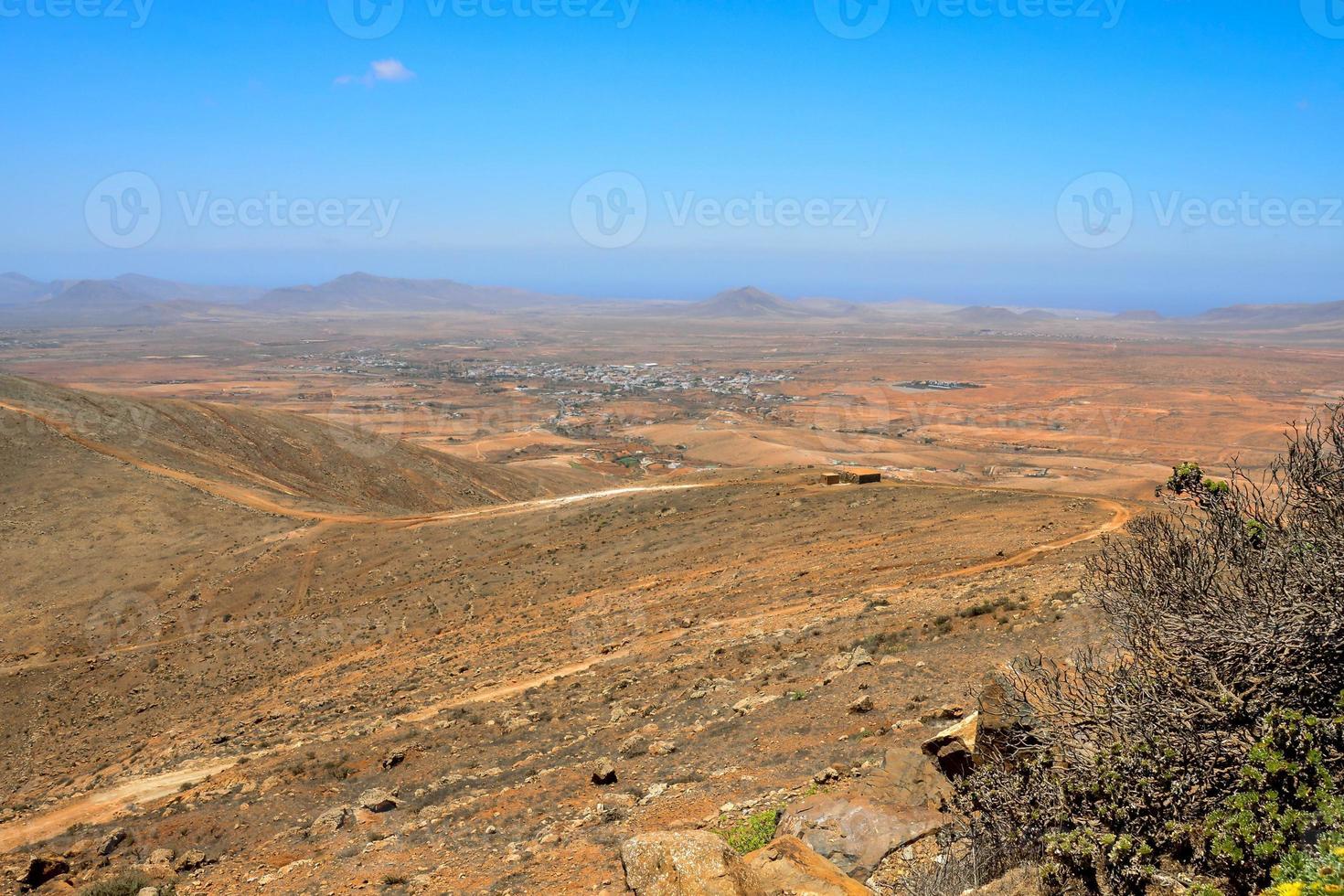 Scenic rural landscape photo