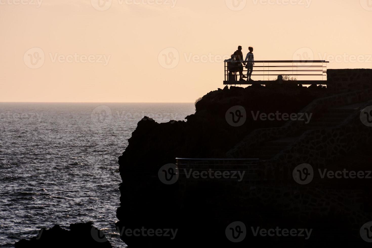 Scenic coastal view photo