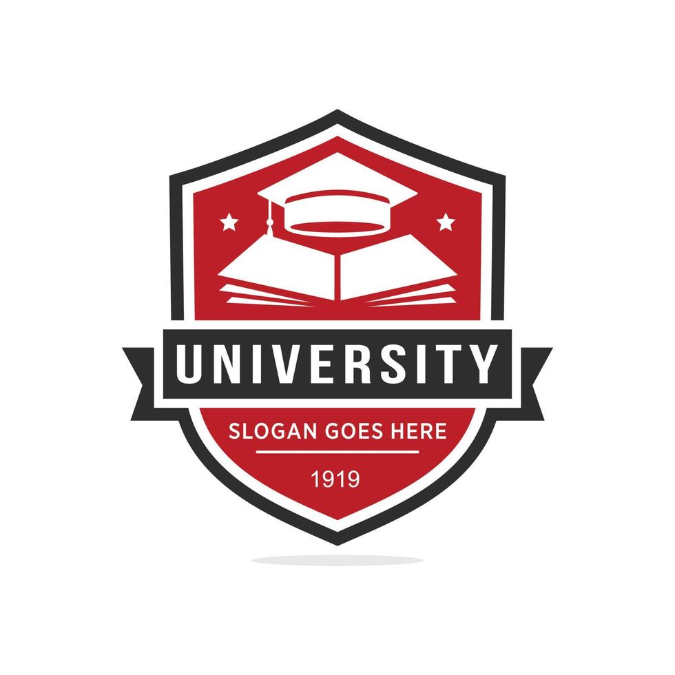 Universidad logo diseño vector
