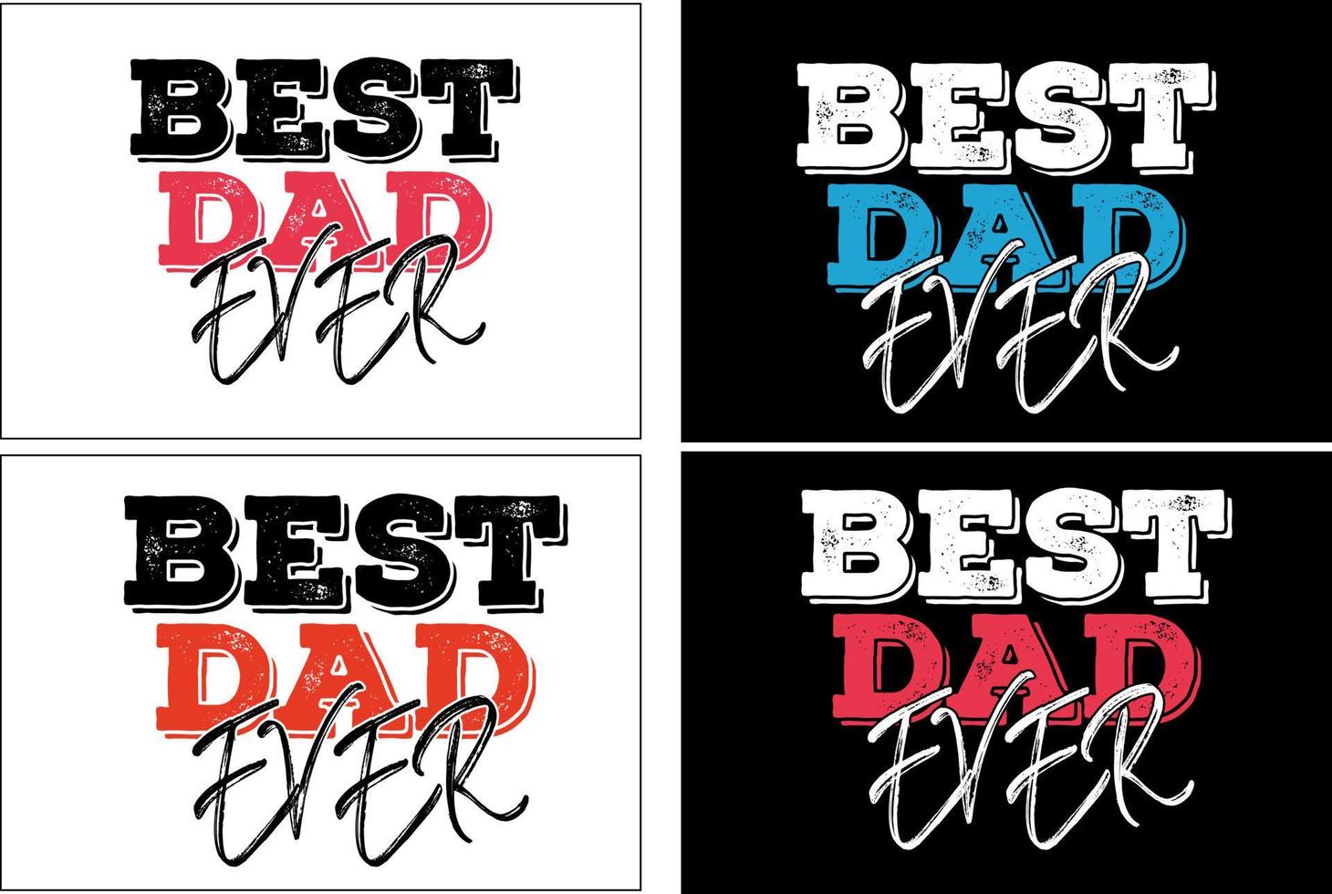 Dad  typography t shirt  bundle or fathers day  t shirt  bundle vector