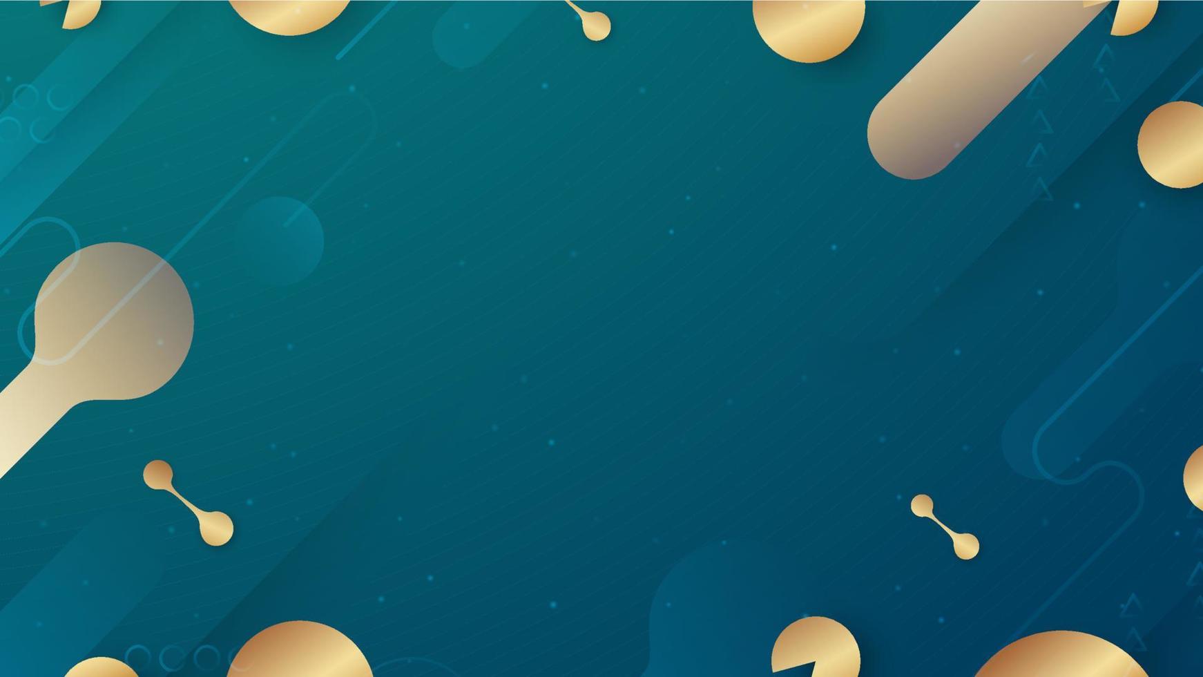 Abstract green luxury background in polygon and fluid style. Future trend design of the world. Vector illustration template for web banner, business presentation.
