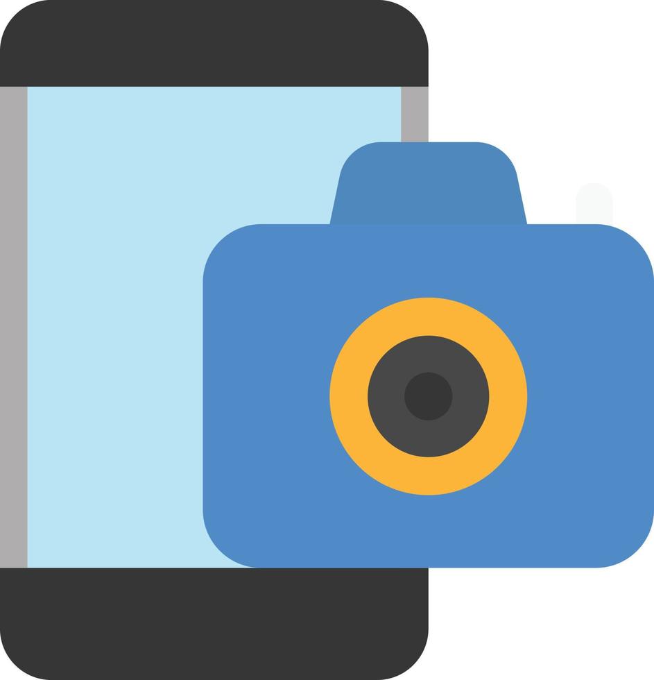 smartphone function camera vector