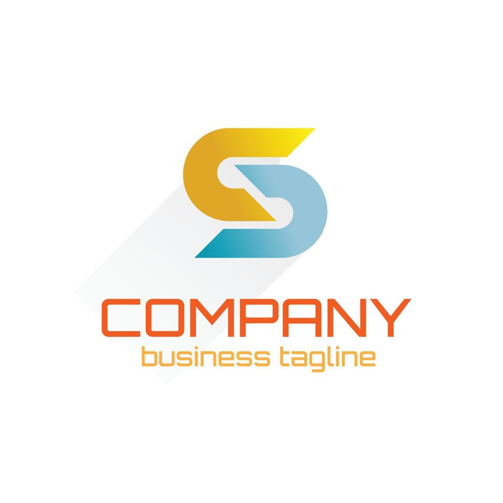modern abstract logo design vector