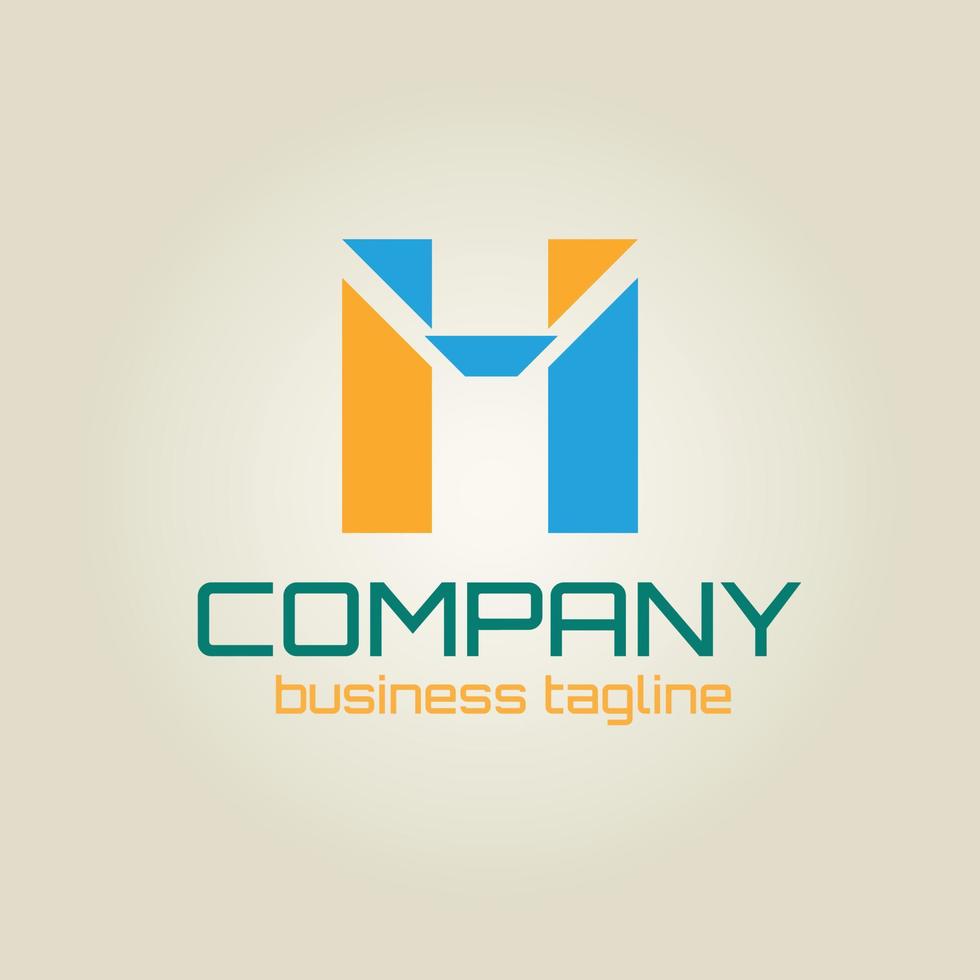 modern abstract logo design vector