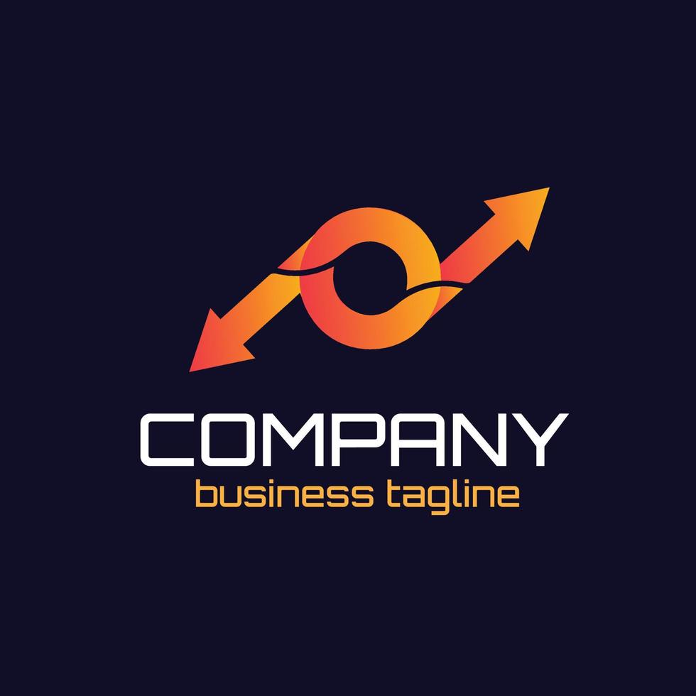 modern abstract logo design vector