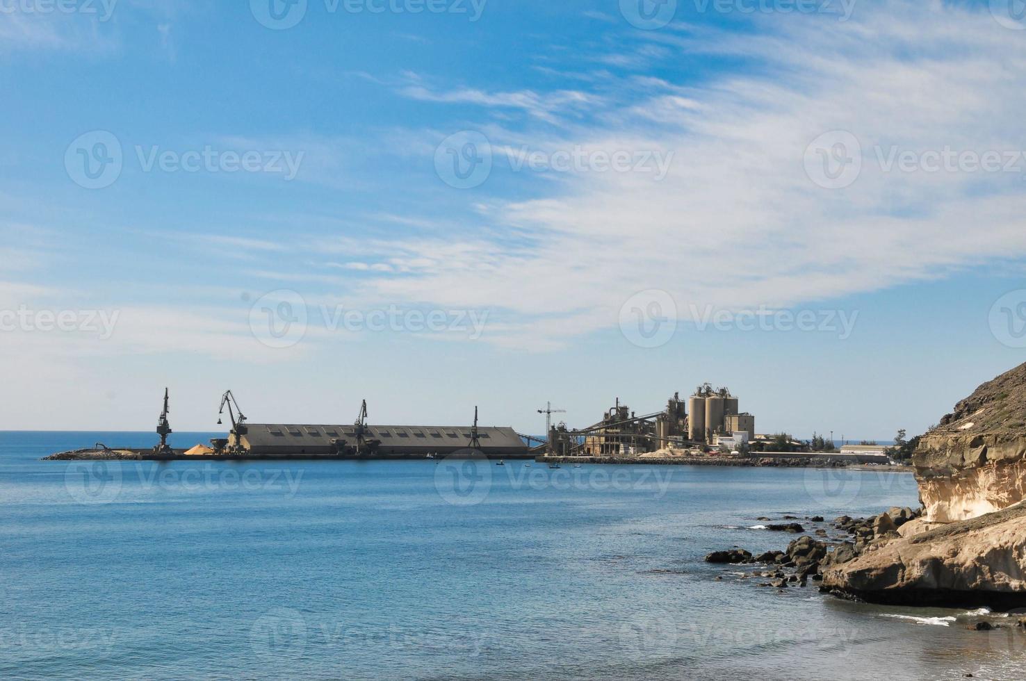 Scenic coastal view photo