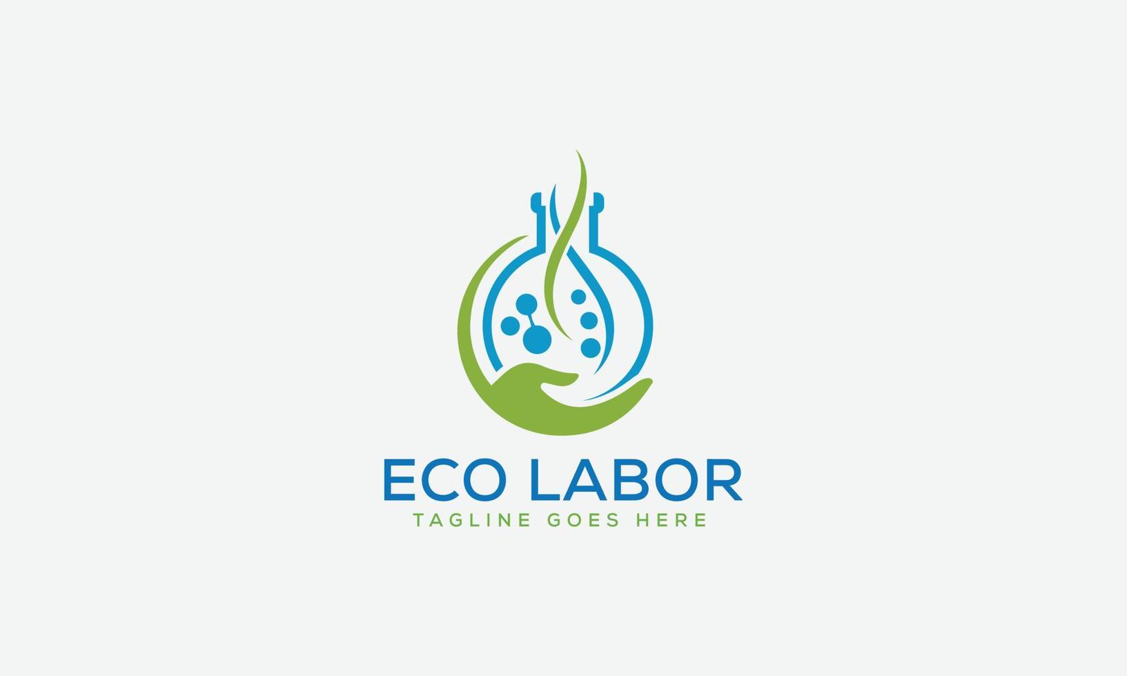Creative Lab Logo Design Template Vector Graphic Branding Element.