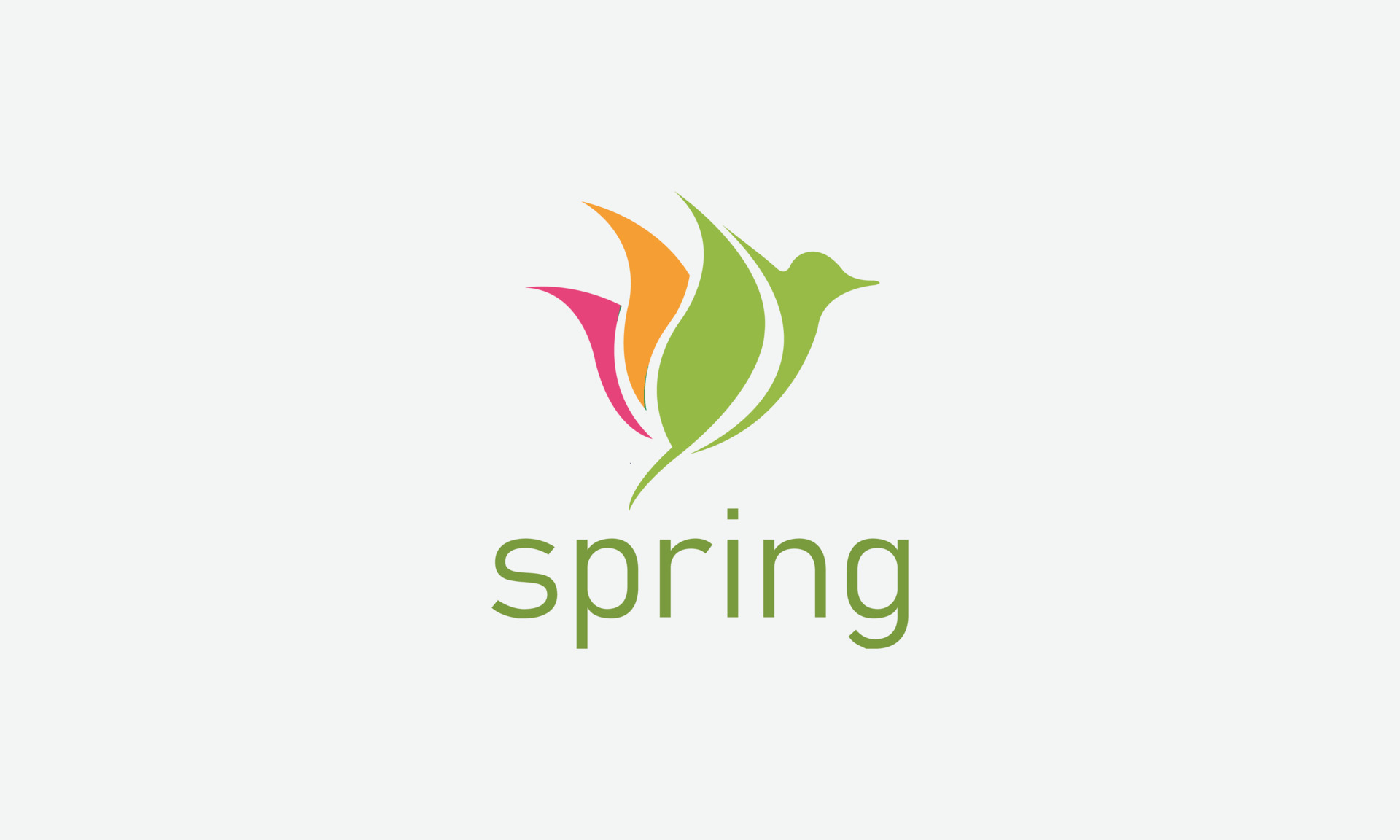 Spring Logo Design Template Vector Graphic Branding Element. 21833338 ...