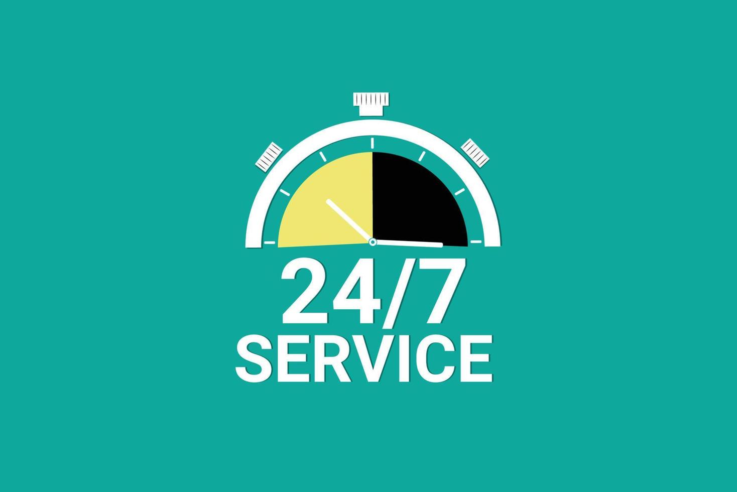 Free vector twenty four service