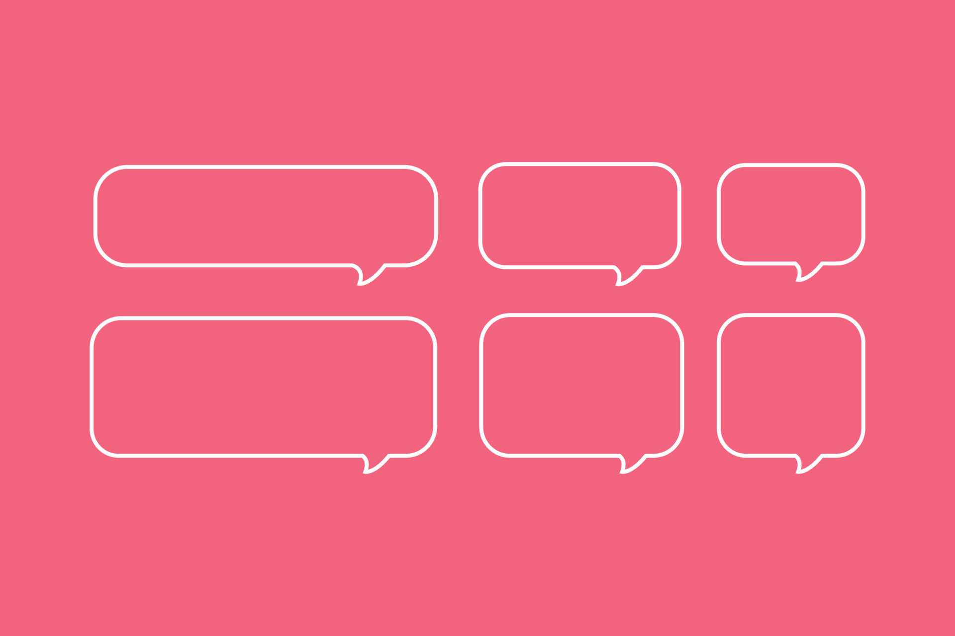 mensaje burbuja vector plano texto mensaje social medios de