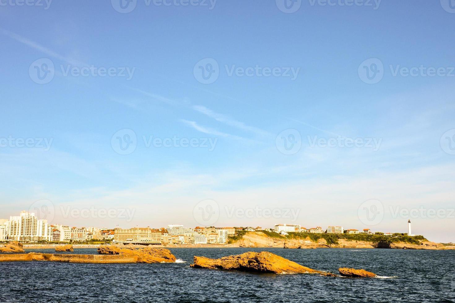 Scenic coastal view photo