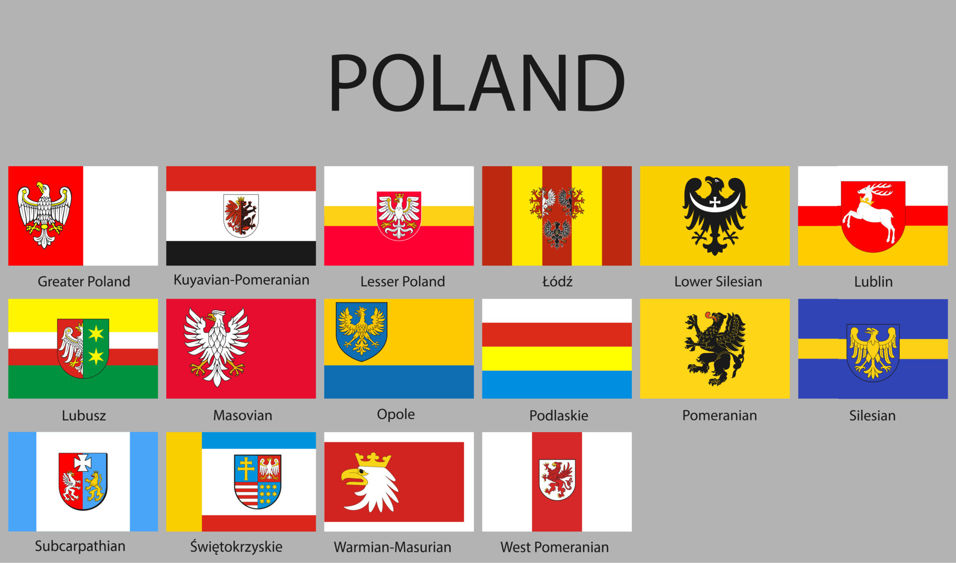 All Flags Of Regions Poland 21834034 Vector Art At Vecteezy all-flags-of-regions-poland-21834034-vector-art-at-vecteezy