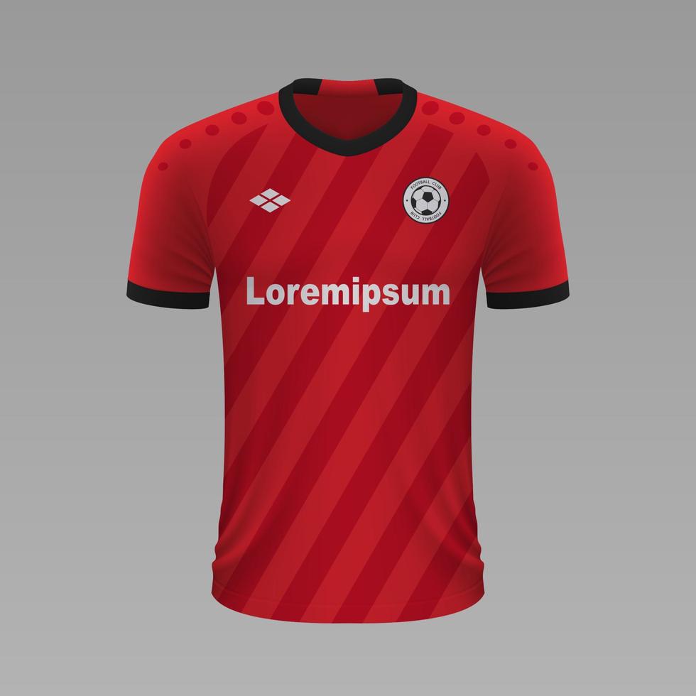 Realistic soccer shirt 2020 vector