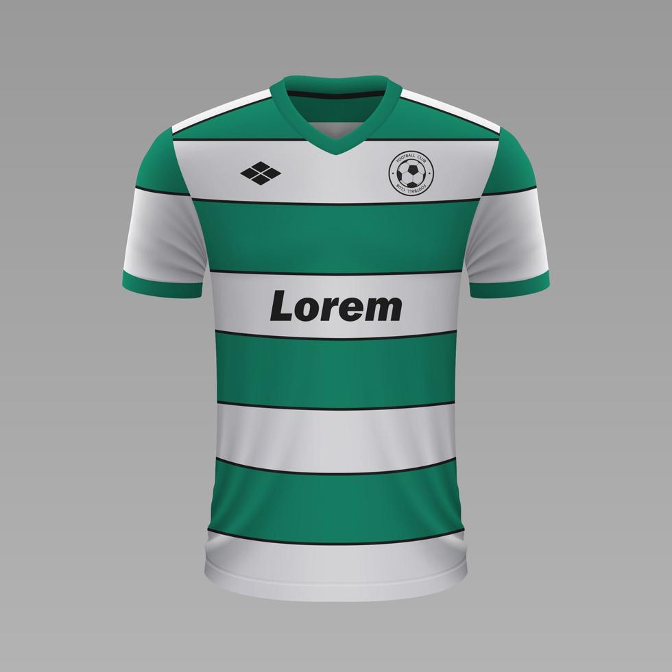 Realistic soccer shirt 2020 vector