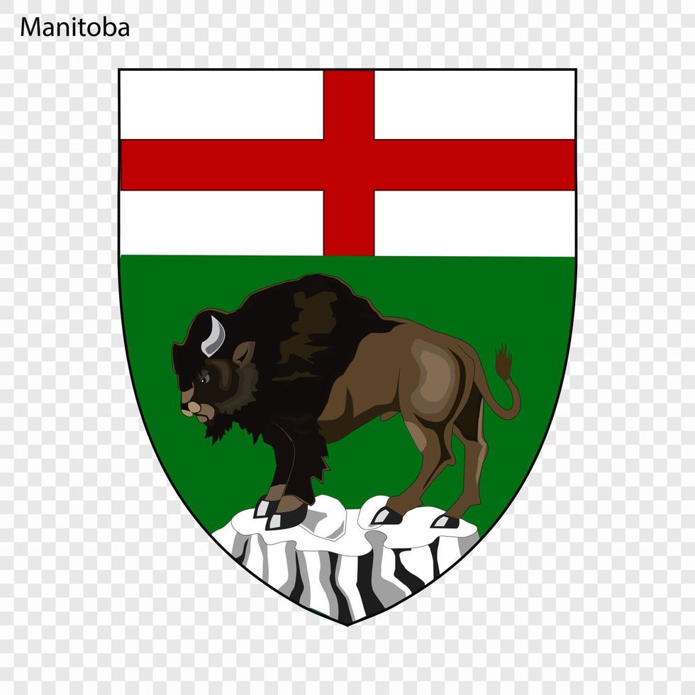 emblema de alberta, provincia de canadá vector