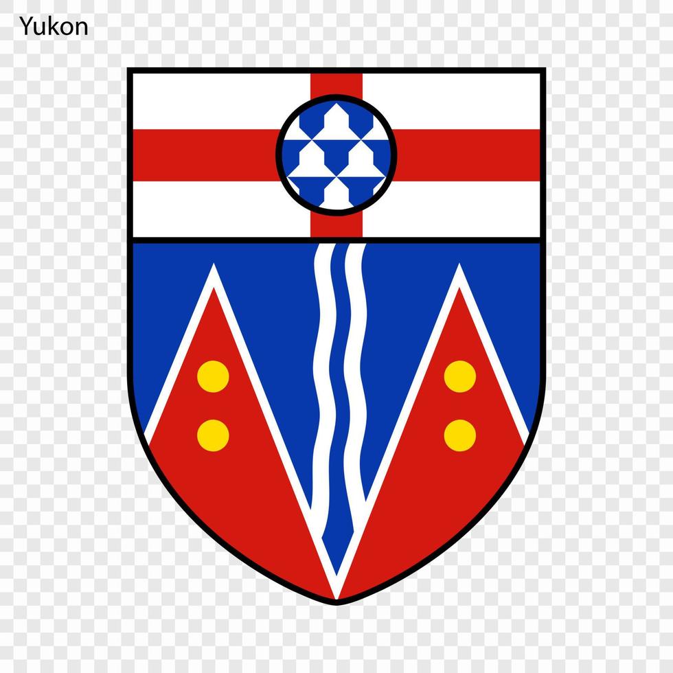 emblema de nuevo brunswick, provincia de canadá vector