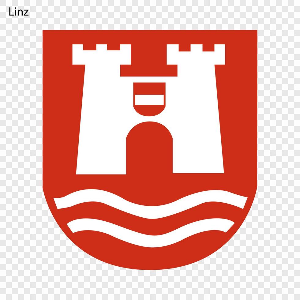 emblema de linz vector