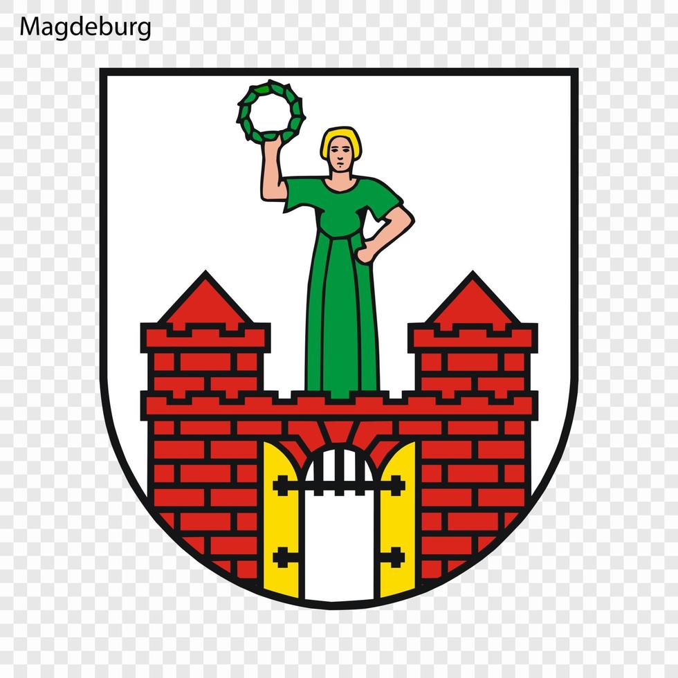 Emblem of City of Germany vector