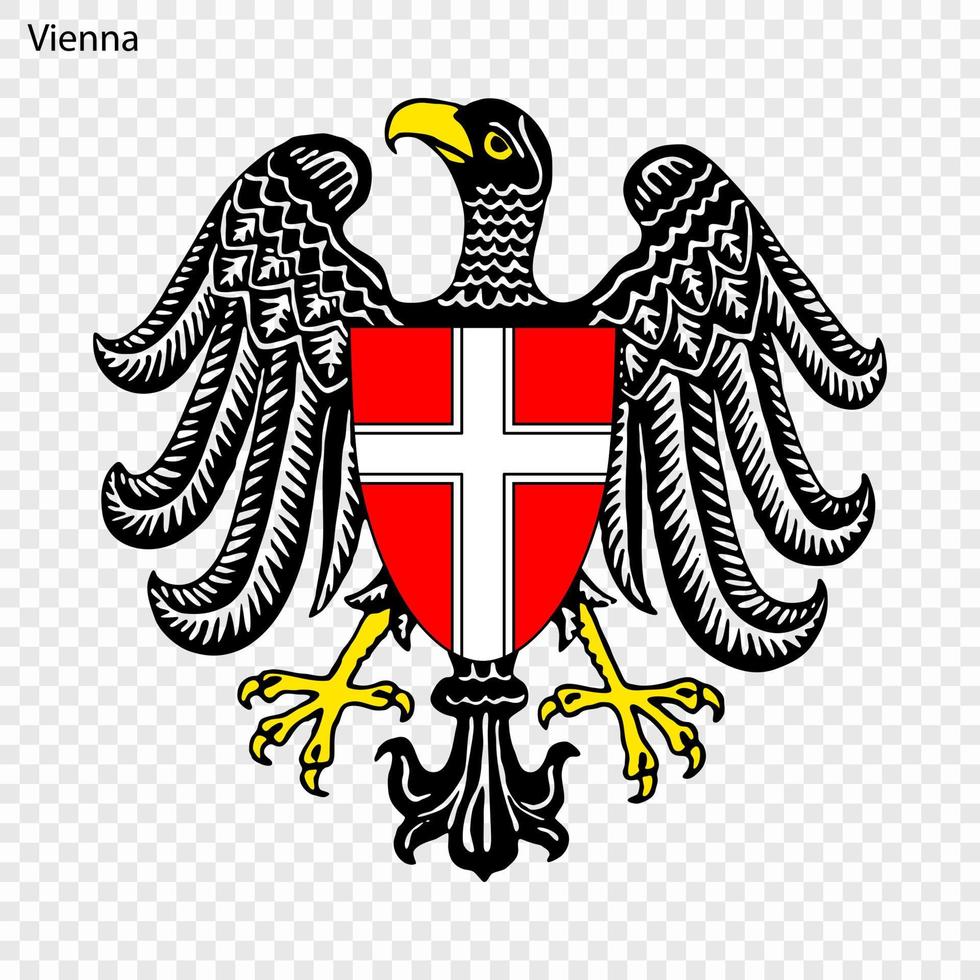 emblema de viena vector