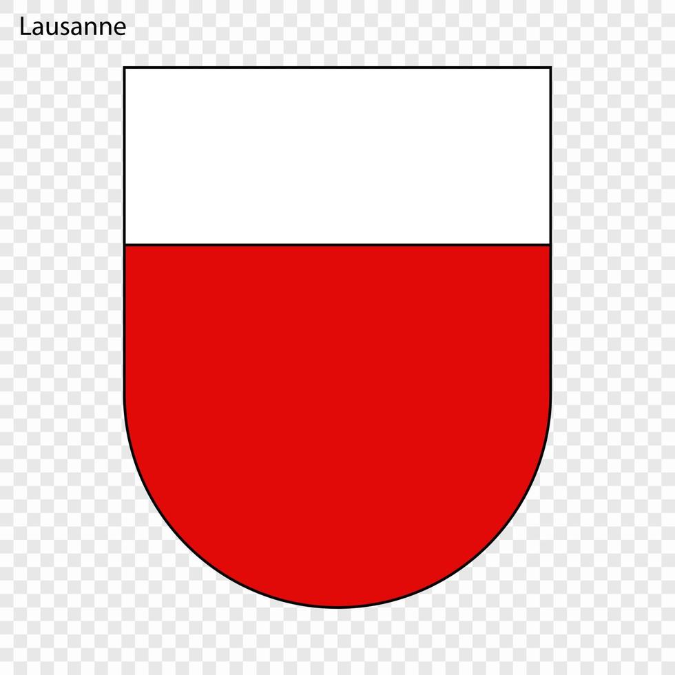 Emblem of Lausanne vector