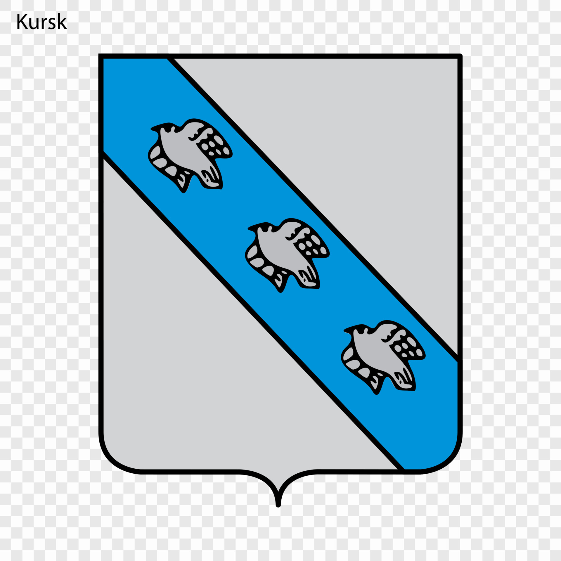Emblem of Kursk 21834818 Vector Art at Vecteezy