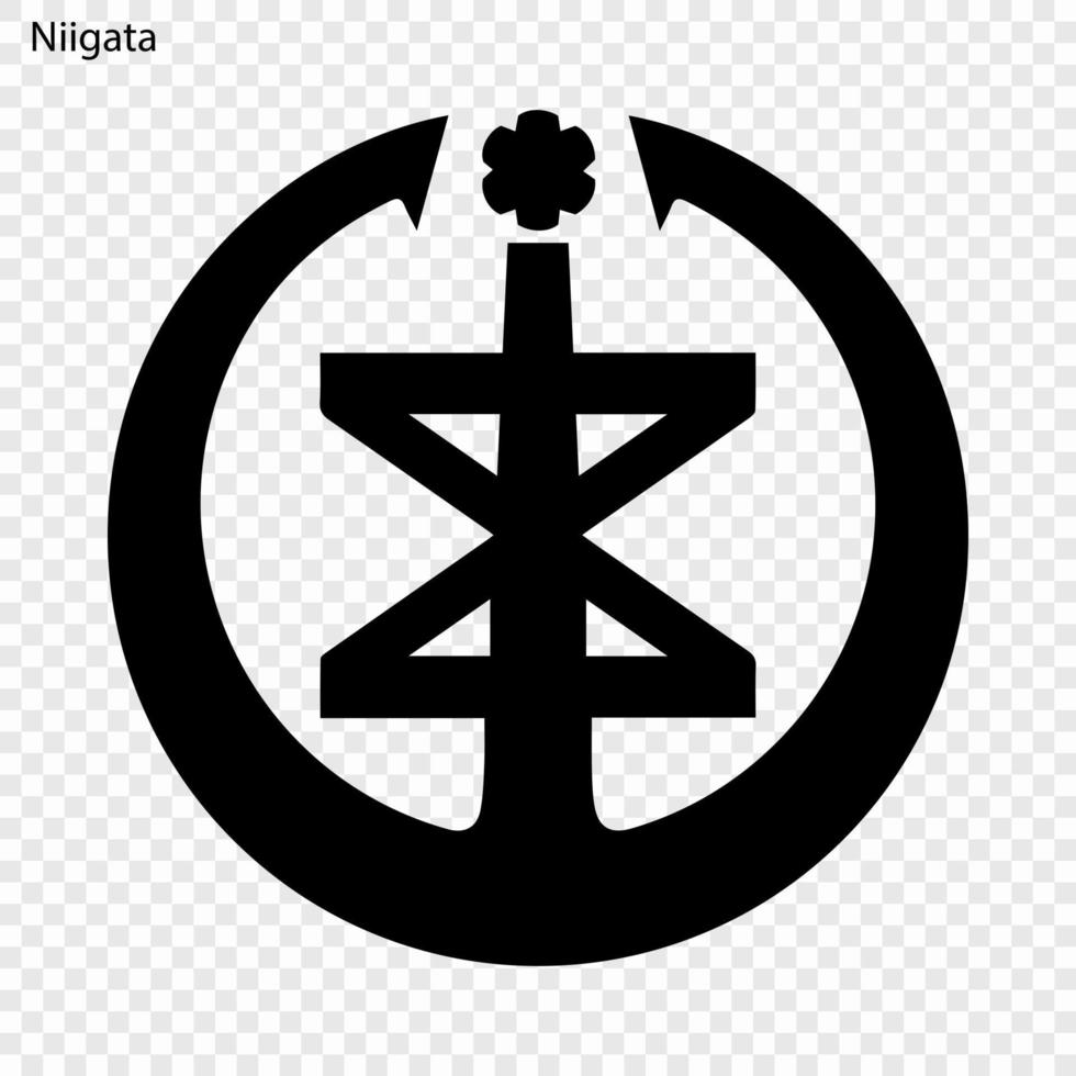 Emblem City of Japan vector