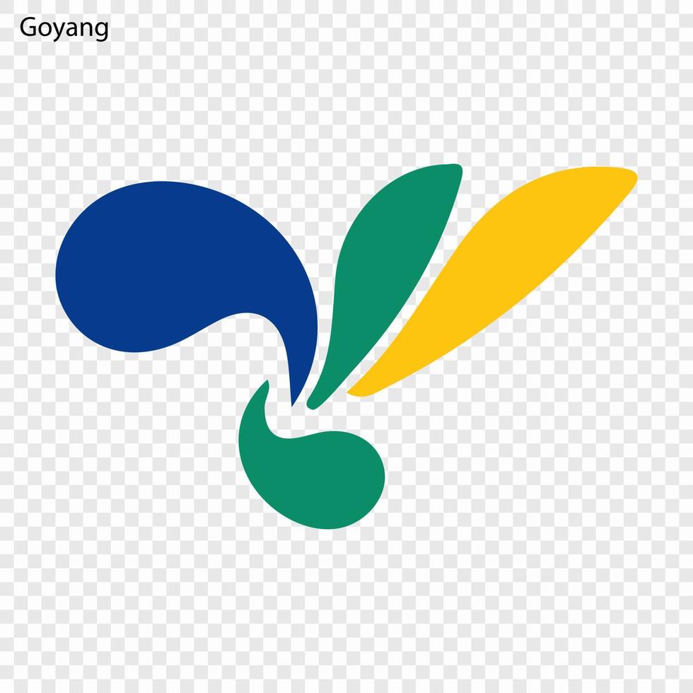 emblema de Goyang vector