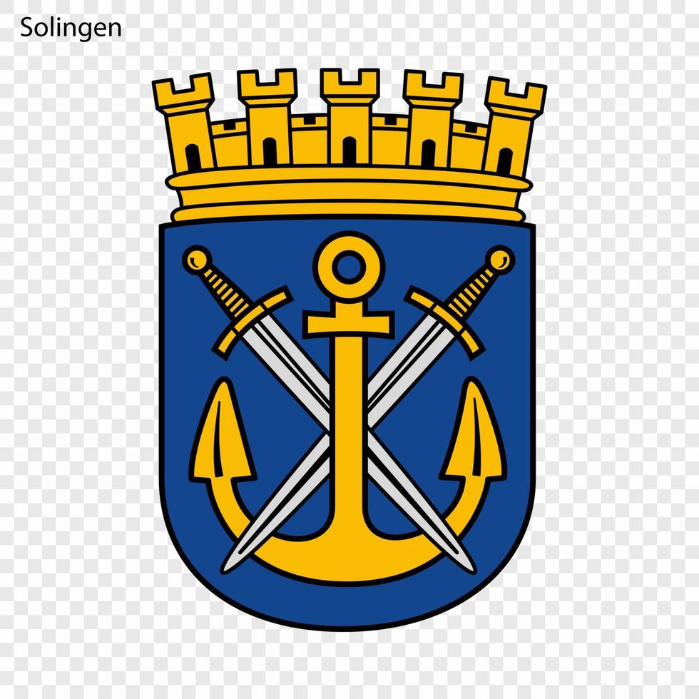 Emblem of City of Germany vector