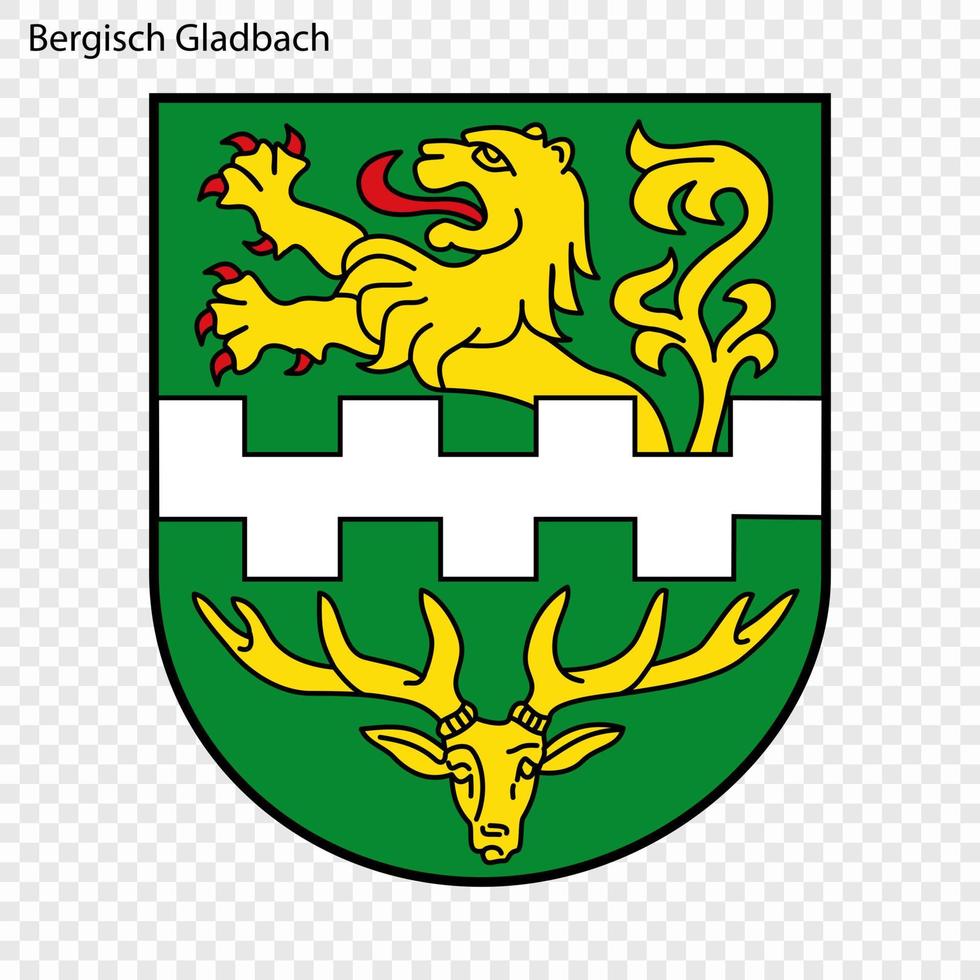 Emblem of City of Germany vector