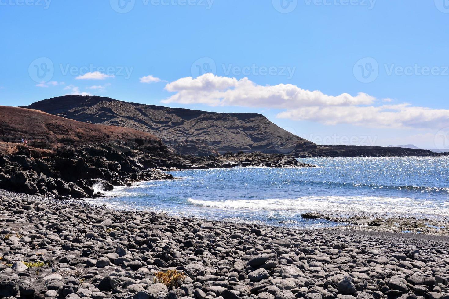 Scenic coastal view photo