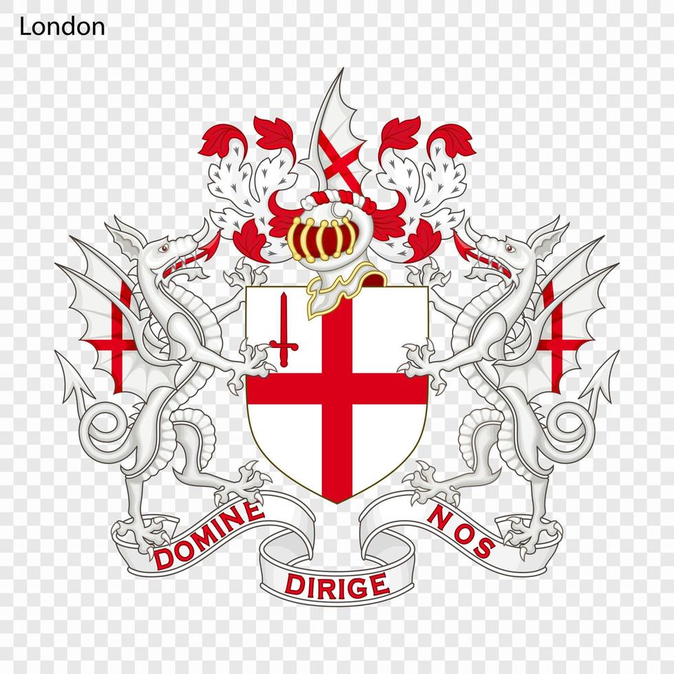 Emblem of London vector