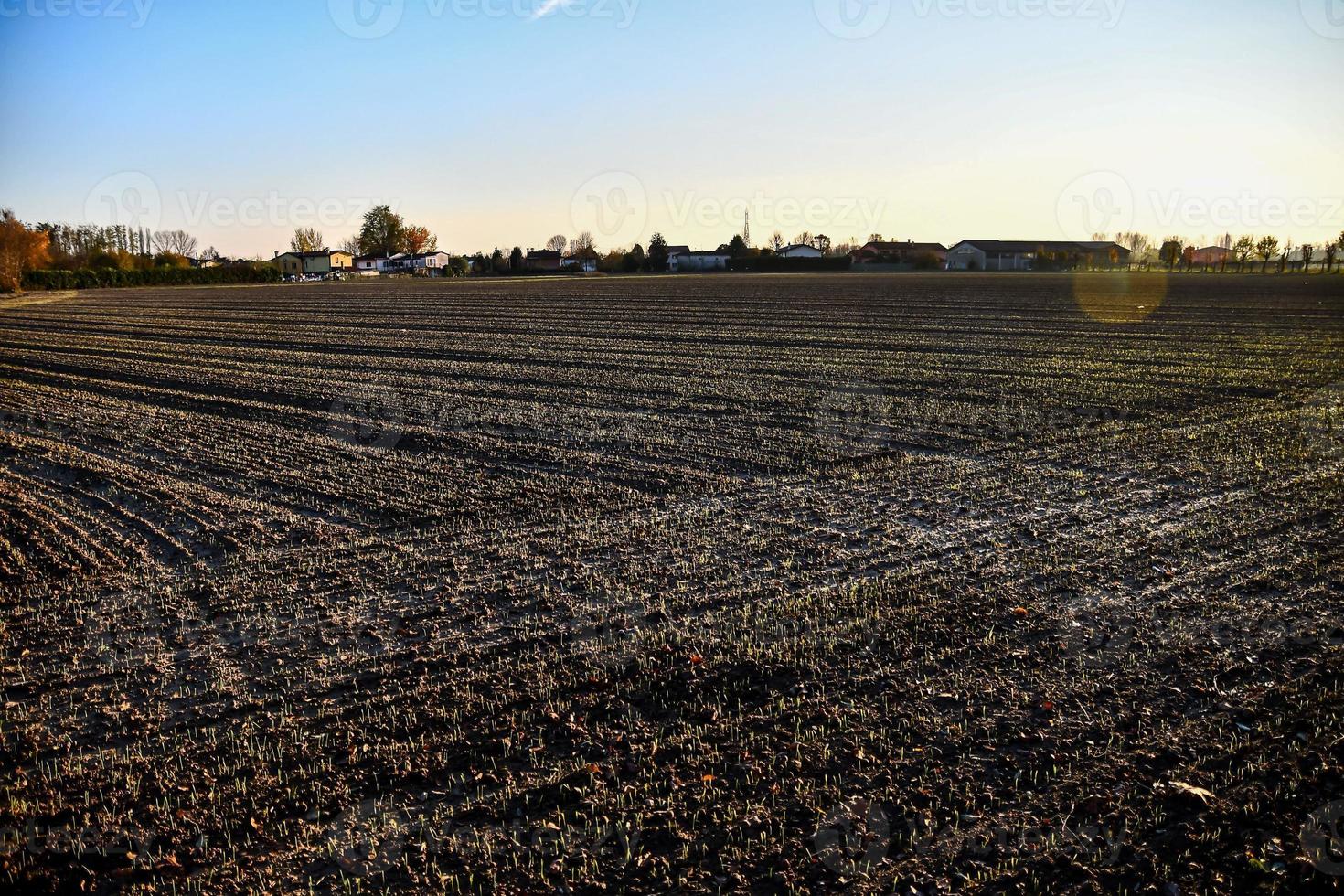 Scenic rural landscape photo