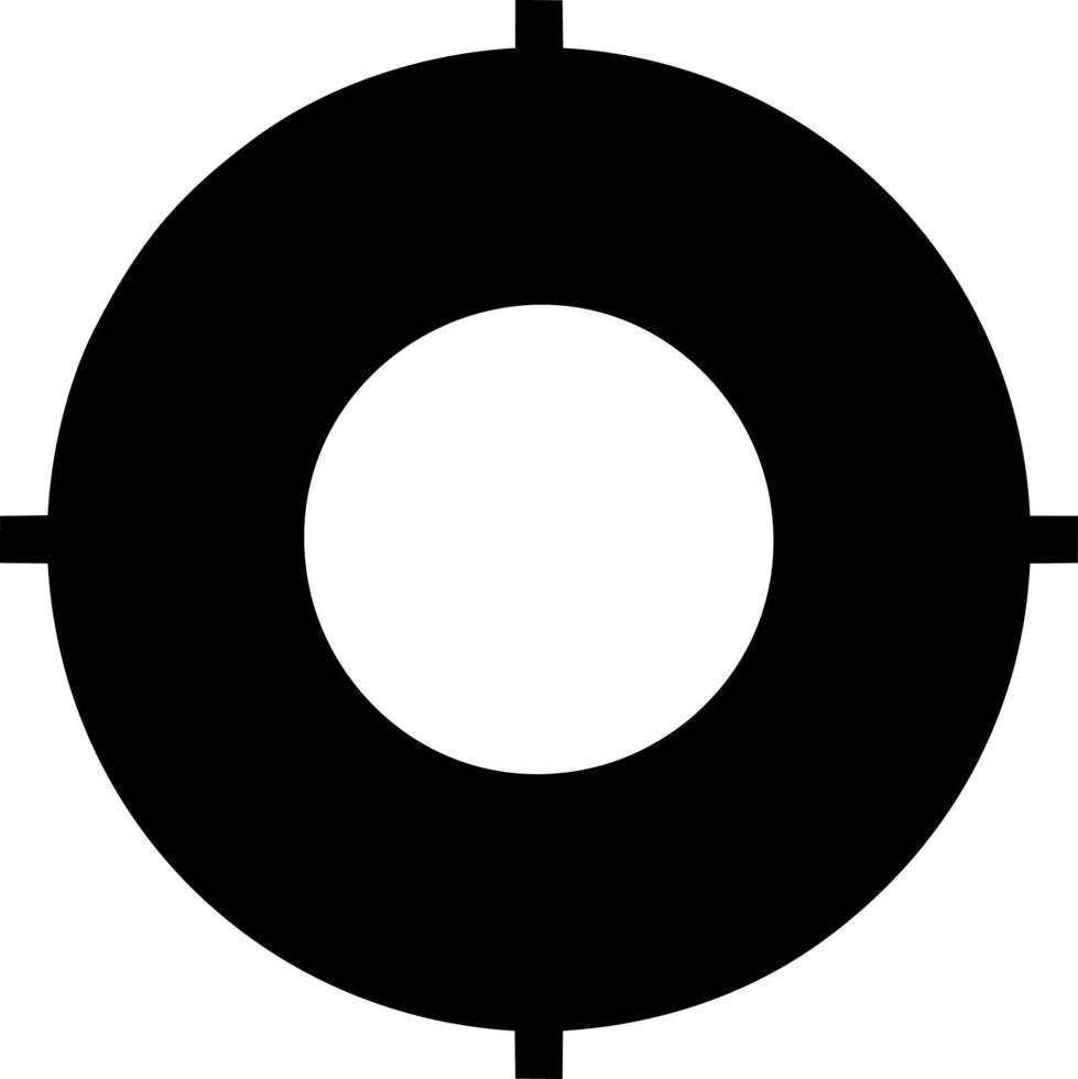 Target focus icon symbol design image, illustration of the success goal icon concept. EPS 10 vector