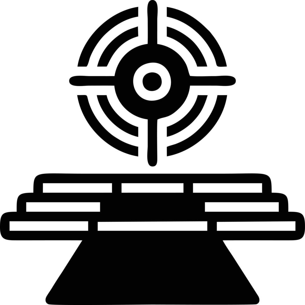 Target focus icon symbol design image, illustration of the success goal icon concept. EPS 10 vector