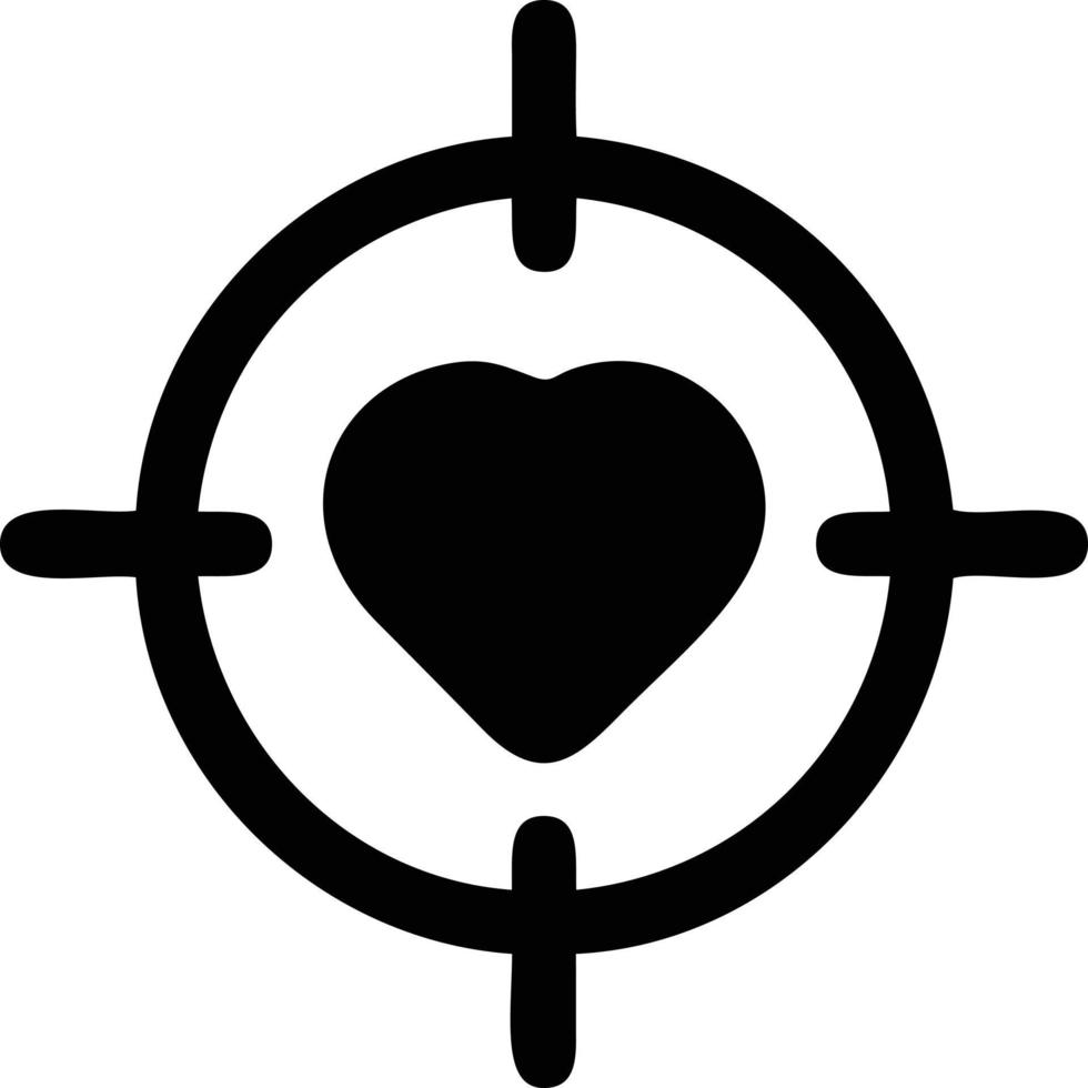 Target focus icon symbol design image, illustration of the success goal icon concept. EPS 10 vector