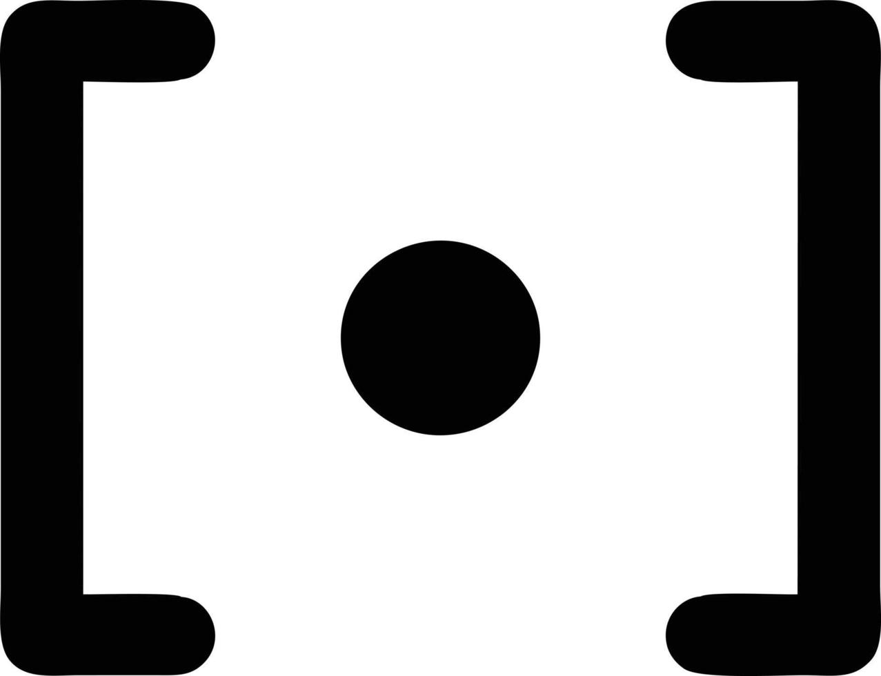 Target focus icon symbol design image, illustration of the success goal icon concept. EPS 10 vector